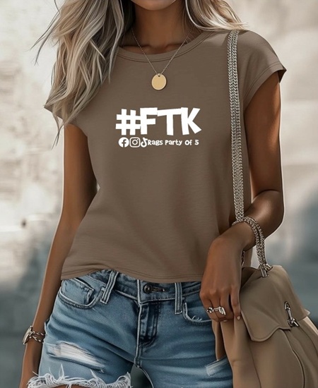 Women's Latte FTK Shirt
